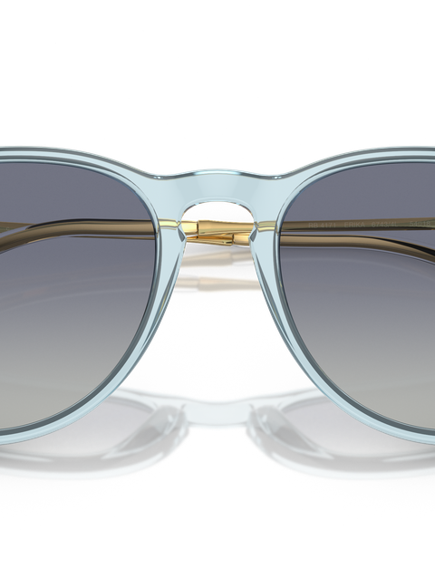 Ray-Ban Sunglasses Woman Erika Classic - Gold Frame Grey Lenses 54-18