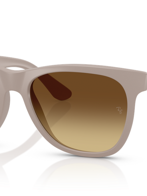 Ray-Ban Sunglasses Man Rb4184 - Matte Beige Frame Brown Lenses 54-17