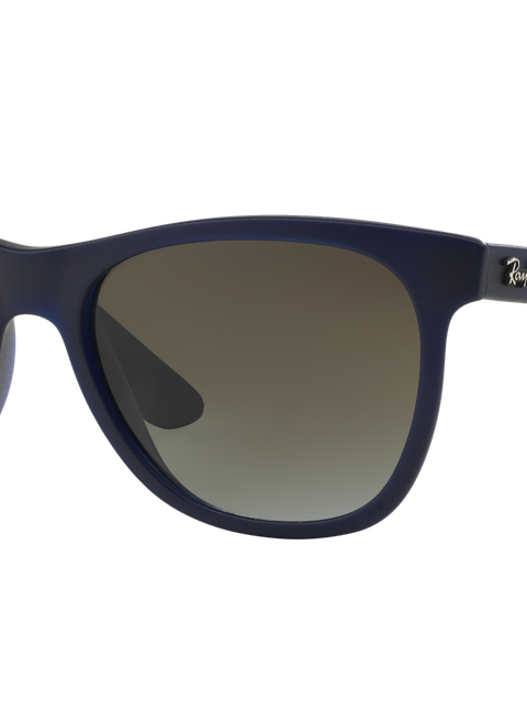 Ray-Ban Sunglasses Man Rb4184 - Matte Blue Frame Grey Lenses 54-17