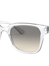 Ray-Ban Sunglasses Unisex Rb4323 - Transparent Frame Grey Lenses 51-20