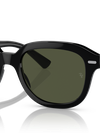 Ray-Ban Sunglasses Unisex Erik - Black Frame Green Lenses 51-20