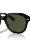 Ray-Ban Sunglasses Unisex Erik - Black Frame Green Lenses 53-20