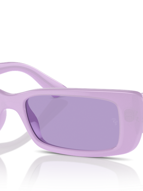 Ray-Ban Sunglasses Unisex Teru Bio-based - Lilac Frame Violet Lenses 54-17