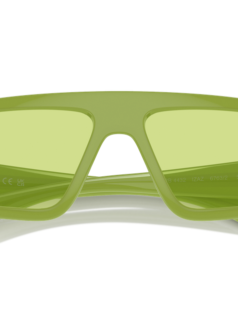 Ray-Ban Sunglasses Unisex Izaz Bio-based - Apple Green Frame Green Lenses 59-13