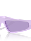 Ray-Ban Sunglasses Unisex Izaz Bio-based - Lilac Frame Violet Lenses 59-13