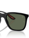 Ray-Ban Sunglasses Unisex Rb4433m Scuderia Ferrari Collection - Black Frame Green Lenses 54-20