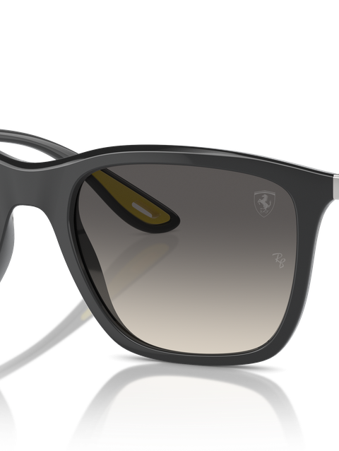 Ray-Ban Sunglasses Unisex Rb4433m Scuderia Ferrari Collection - Grey Frame Grey Lenses 54-20