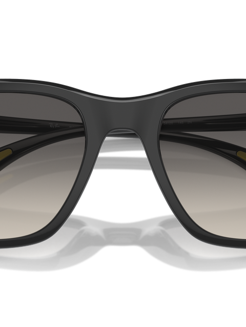 Ray-Ban Sunglasses Unisex Rb4433m Scuderia Ferrari Collection - Grey Frame Grey Lenses 54-20