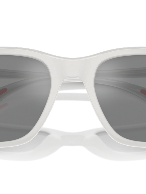 Ray-Ban Sunglasses Unisex Rb4433m Scuderia Ferrari Collection - White Frame Grey Lenses 54-20