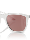 Ray-Ban Sunglasses Unisex Scuderia Ferrari Leclerc Special Edition 2024 - White Frame Silver Lenses 54-20 Polarized