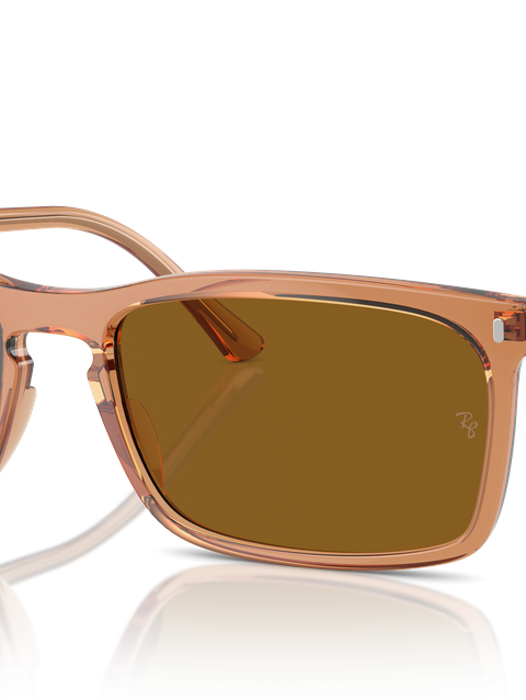 Ray-Ban Sunglasses Unisex Rb4435 - Transparent Brown Frame Brown Lenses 56-18