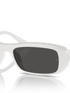 Ray-Ban Sunglasses Unisex Rb4436d Bio-based - White Frame Grey Lenses 55-16