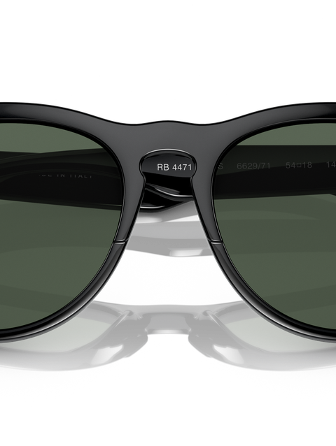 Ray-Ban Sunglasses Unisex Iris - Black Frame Green Lenses 54-18