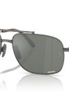 Ray-Ban Sunglasses Unisex Michael Titanium - Gunmetal Frame Silver Lenses 59-15 Polarized