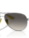 Ray-Ban Sunglasses Man Rb8331m Scuderia Ferrari Collection - Light Carbon Frame Grey Lenses 61-13