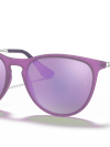 Ray-Ban Sunglasses Children Erika Kids - Violet Fluo Frame Grey Lenses 50-15