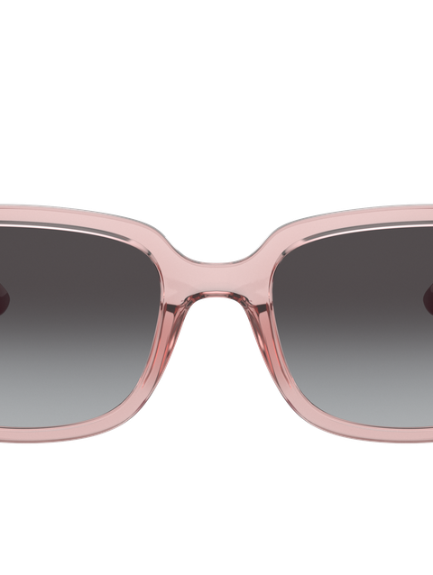 Ray-Ban Sunglasses Children Rb9071s Kids - Transparent Pink Frame Grey Lenses 48-18