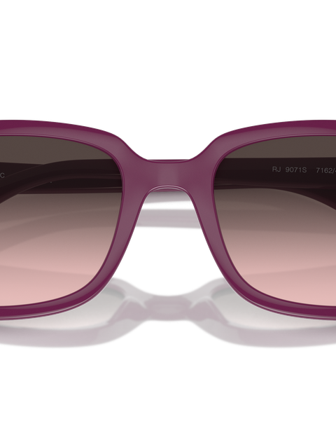 Ray-Ban Sunglasses Children Rb9071s Kids - Cherry Frame Pink Lenses 48-18