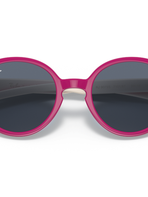 Ray-Ban Sunglasses Children Rb9075s Kids - Fuxia Frame Grey Lenses 39-16