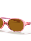 Ray-Ban Sunglasses Children Rb9187s Kids - Pink Frame Brown Lenses 39-14