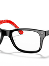 Ray-Ban Eyeglasses Unisex Rb5228 Optics Prescription - Black Frame Clear Lenses 53-17