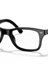 Ray-Ban Eyeglasses Unisex Rb5228 Optics Prescription - Black Frame Clear Lenses 53-17