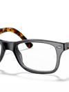 Ray-Ban Eyeglasses Unisex Rb5228 Optics Prescription - Tortoise Frame Clear Lenses 50-17