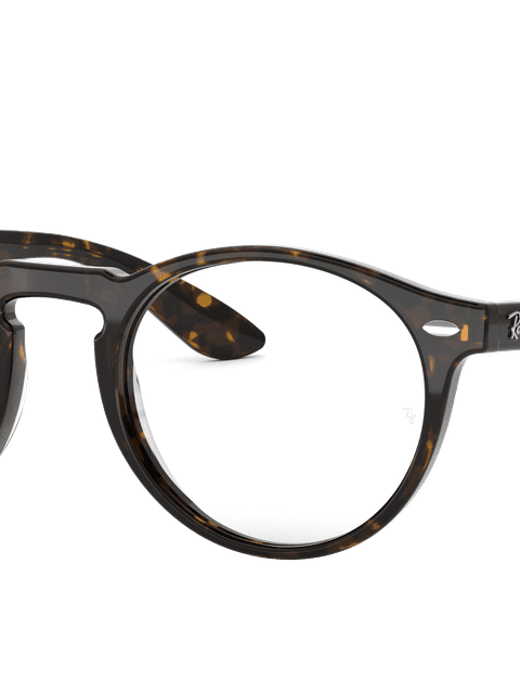 Ray-Ban Eyeglasses Unisex Rb5283 Optics Prescription - Tortoise Frame Clear Lenses 49-21 Polarized