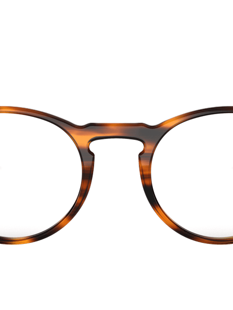 Ray-Ban Eyeglasses Unisex Rb5283 Optics Prescription - Tortoise Frame Clear Lenses 49-21