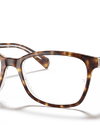 Ray-Ban Eyeglasses Woman Rb5362 Optics Prescription - Tortoise Frame Clear Lenses 52-17