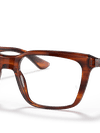 Ray-Ban Eyeglasses Unisex Rb5391 Optics Prescription - Striped Havana Frame Clear Lenses 51-18 Polarized