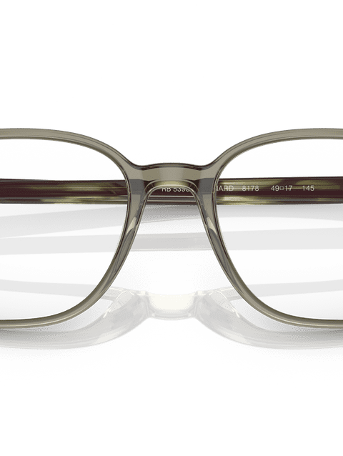 Ray-Ban Eyeglasses Unisex Leonard Optics Prescription - Grey & Brown Havana Frame Clear Lenses 51-17 Polarized