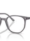 Ray-Ban Eyeglasses Unisex Elliot Optics Prescription - Transparent Grey Frame Demo Lens Lenses 52-19 Polarized