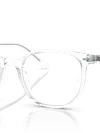 Ray-Ban Eyeglasses Unisex Elliot Optics Prescription - Transparent Frame Demo Lens Lenses 52-19 Polarized