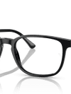 Ray-Ban Eyeglasses Unisex Rb5418 Optics Prescription - Black Frame Clear Lenses 54-20 Polarized