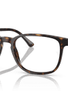 Ray-Ban Eyeglasses Unisex Rb5418 Optics Prescription - Havana Frame Clear Lenses 54-20 Polarized