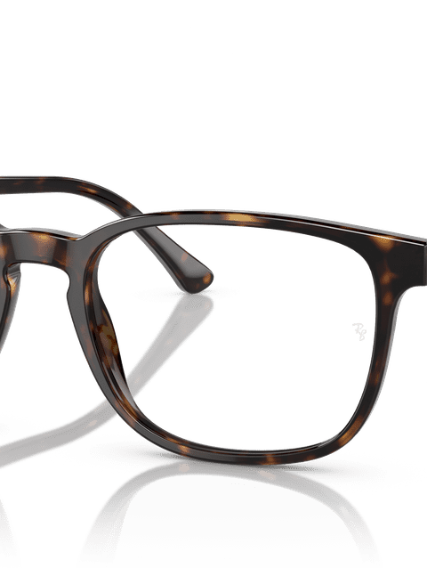 Ray-Ban Eyeglasses Unisex Rb5418 Optics Prescription - Havana Frame Clear Lenses 54-20 Polarized