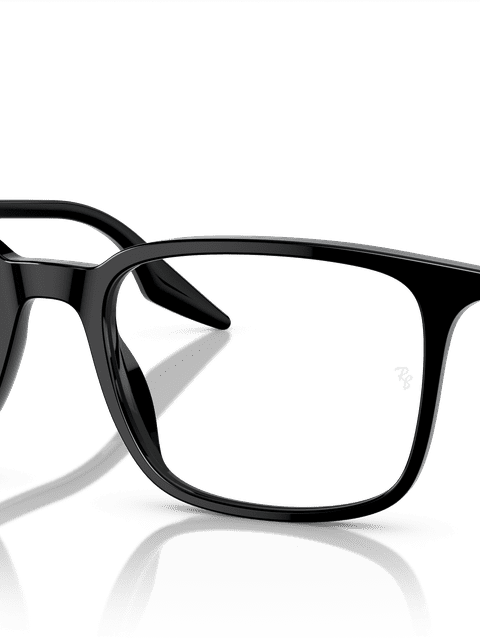 Ray-Ban Eyeglasses Unisex Rb5421 Optics Prescription - Black Frame Demo Lens Lenses 53-19 Polarized