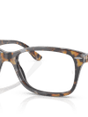 Ray-Ban Eyeglasses Unisex Rb5428 Optics Prescription - Grey & Brown Havana Frame Clear Lenses 53-17 Polarized