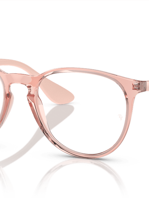 Ray-Ban Eyeglasses Woman Erika Optics Prescription - Pink Frame Demo Lens Lenses 51-18 Polarized