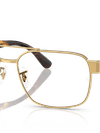 Ray-Ban Eyeglasses Unisex Rb3751v Optics Prescription - Havana Frame Clear Lenses 56-17 Polarized