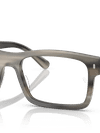 Ray-Ban Eyeglasses Unisex Rb5435 Optics Prescription - Havana Grey Frame Clear Lenses 54-19 Polarized