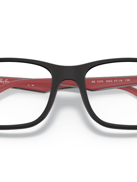 Ray-Ban Eyeglasses Children Rb1570 Optics Kids Prescription - Silver Frame Clear Lenses 49-16 Polarized