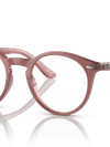 Ray-Ban Eyeglasses Children Rb1594 Optics Kids Prescription - Opal Pink Frame Demo Lens Lenses 44-19 Polarized