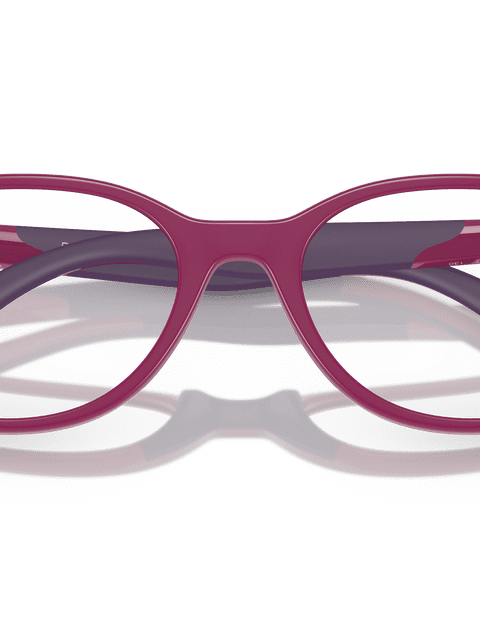 Ray-Ban Eyeglasses Children Rb1622 Optics Kids Bio-based Prescription - Fuchsia Frame Clear Lenses 46-17 Polarized