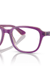 Ray-Ban Eyeglasses Children Rb1627 Optics Kids Prescription - Top Purple & Pink & Beige Frame Demo Lens Lenses 46-16 Polarized