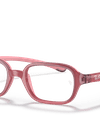 Ray-Ban Eyeglasses Children Rb9074 Optics Kids Prescription - Pink Frame Clear Lenses 37-16 Polarized