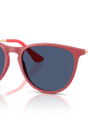 Ray-Ban Sunglasses Children Erika Kids - Rose Gold Frame Green Lenses 50-15