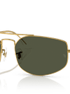 Ray-Ban Sunglasses Unisex Explorer V - Legend Gold Frame Green Lenses 60-17