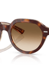 Ray-Ban Sunglasses Unisex Gina - Light Havana On Multicolor Frame Brown Lenses 53-21